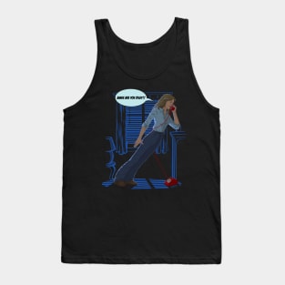 Halloween Criminal Tank Top